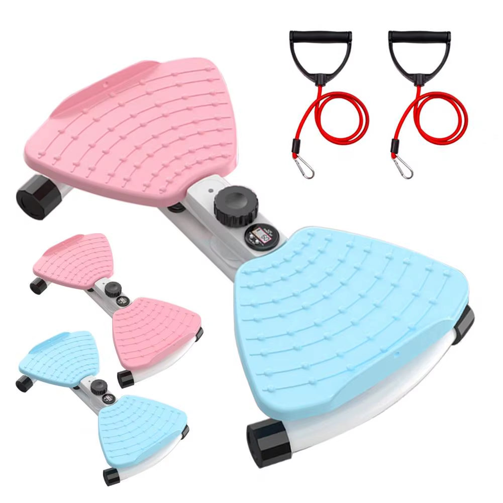 CoreGlide™ 300 – Waist Twist Board with Resistance Bands for Full-Body Sculpting