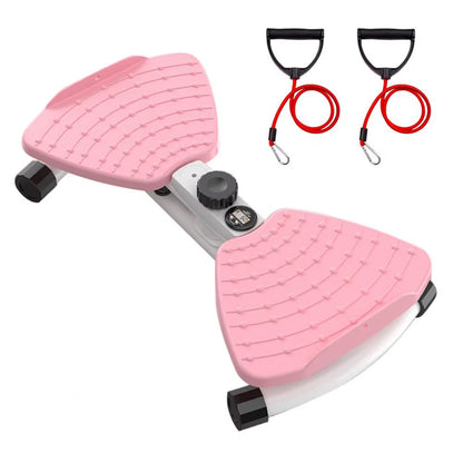 CoreGlide™ 300 – Waist Twist Board with Resistance Bands for Full-Body Sculpting